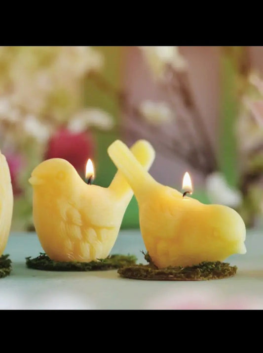 SONG BIRD (100%beeswax)CANDLE