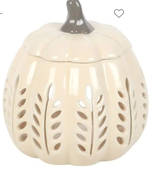 Autumn Leaf pumpkin oil burner/ wax warmer